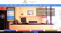 Desktop Screenshot of hotelairport.it